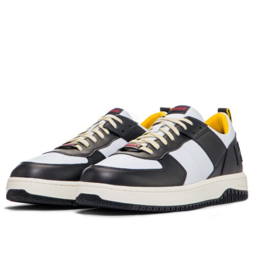 basket hugo kilian tennis noir/blanc