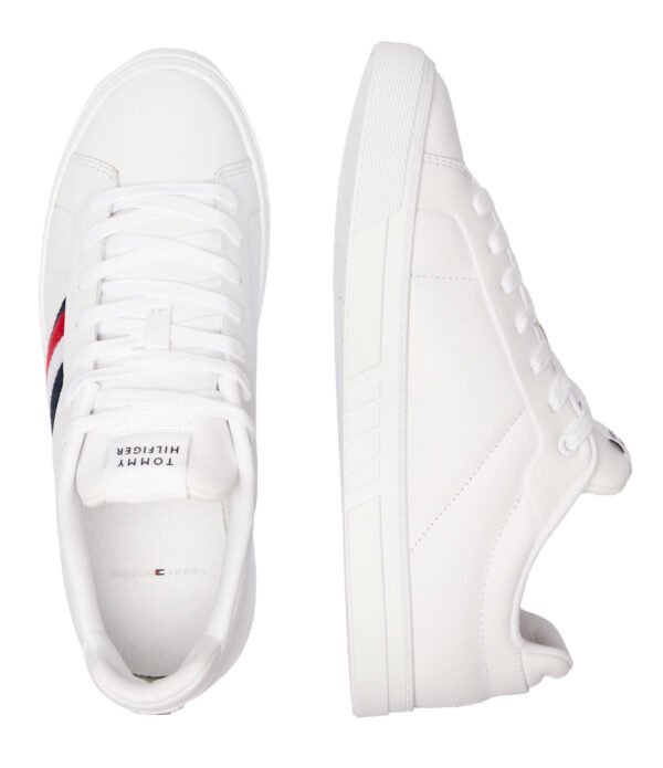 basket tommy hilfiger court icon blanche
