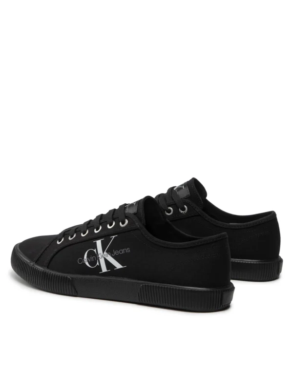 basket calvin klein jeans vulcanized noir