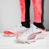 soulier puma ultra 5 play fg/ag blanc