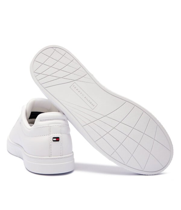 basket tommy hilfiger court icon blanche